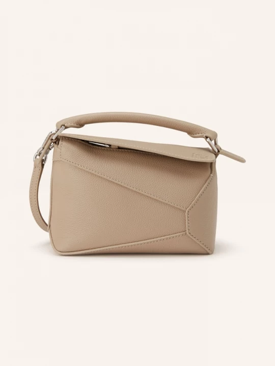 Obrázek produktu Loewe Kabelka Puzzle Edge Mini černošedá / stříbrná