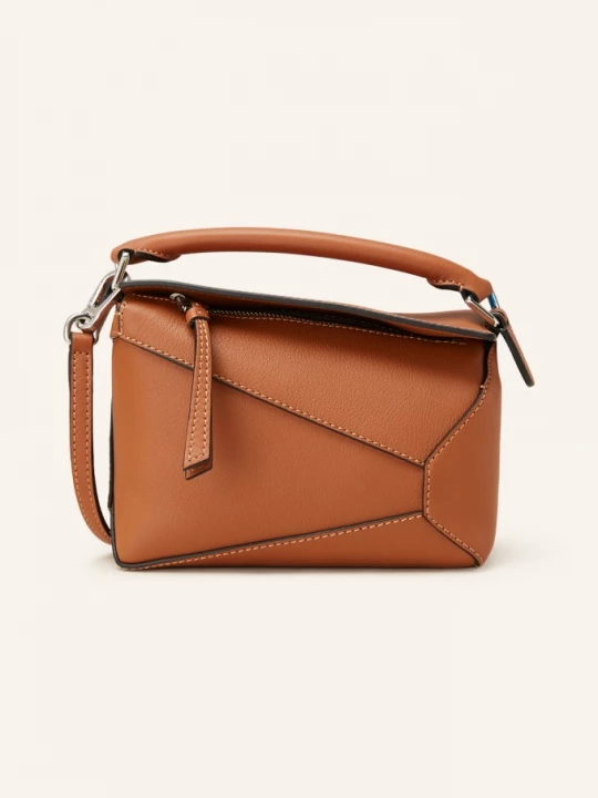Obrázek produktu Loewe Kabelka Puzzle Edge Mini koňaková