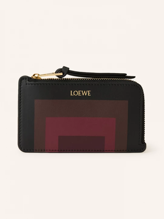 Obrázek produktu Loewe Pouzdro Na Karty Albers černá / tmavě červená
