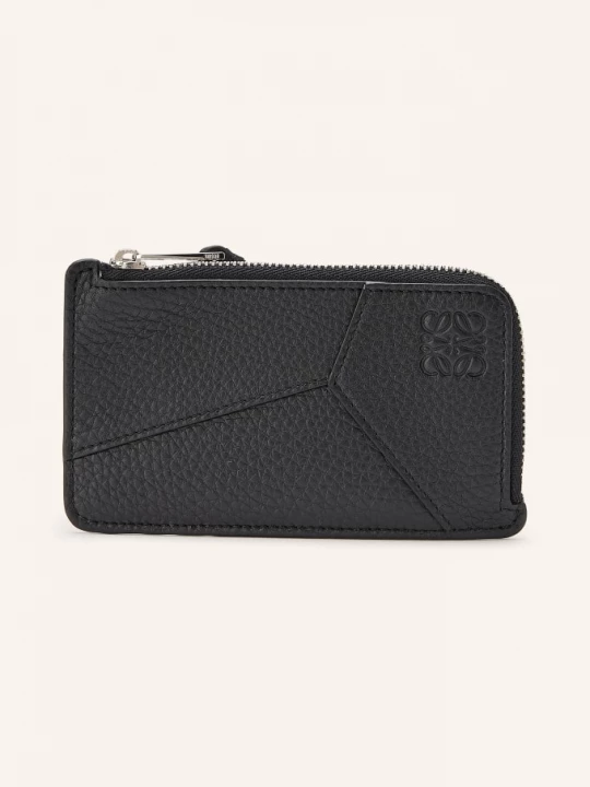 Obrázek produktu Loewe Pouzdro Na Karty Puzzle Edge černá / stříbrná