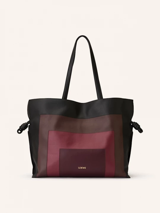 Obrázek produktu Loewe Shopper Flamenco Xl černá / hnědá / světle červená
