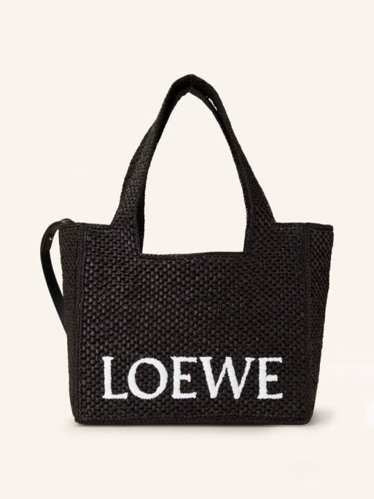 Obrázek produktu Loewe Shopper Font Tote Medium černá