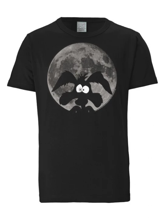 Obrázek produktu LOGOSHIRT Tričko 'Looney Tunes - Coyote Mond' černá