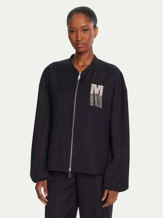 Obrázek produktu LOLA CASADEMUNT Bunda bomber MF2502005 Tmavomodrá Loose Fit