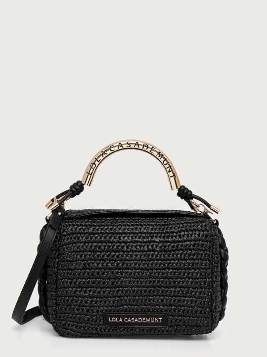 Obrázek produktu Lola Casademunt crossbody kabelka dámská pletená černá
