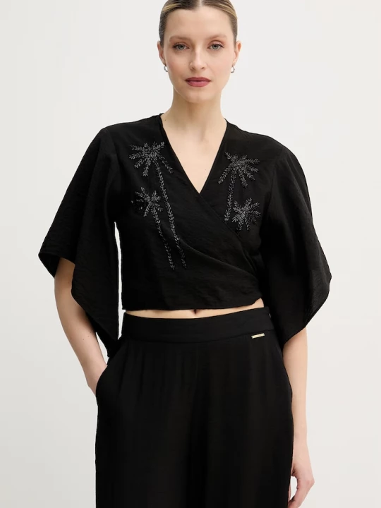 Obrázek produktu Lola Casademunt halenka dámská s viskózou černá