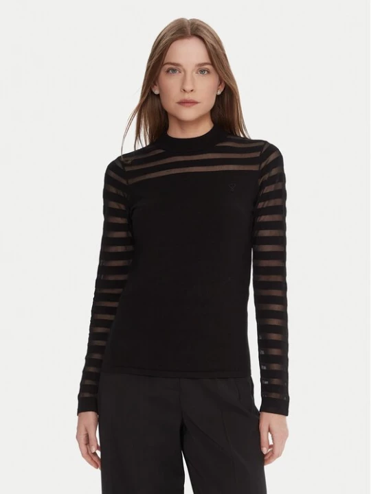 Obrázek produktu LOLA CASADEMUNT Halenka LF2511015 Černá Slim Fit