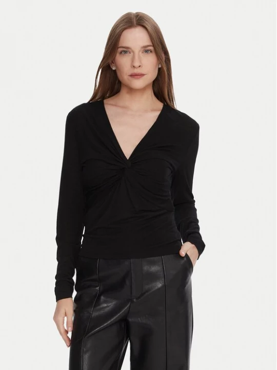 Obrázek produktu LOLA CASADEMUNT Halenka MF2515029 Černá Slim Fit