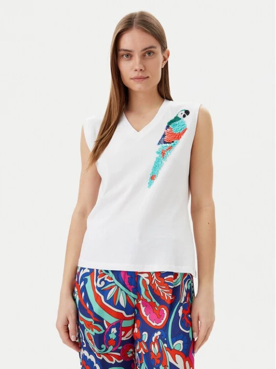 Obrázek produktu LOLA CASADEMUNT Halenka MS2515023 Bílá Regular Fit