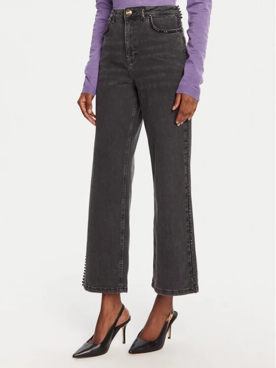 Obrázek produktu LOLA CASADEMUNT Jeansy MF2514008 Šedá Wide Leg