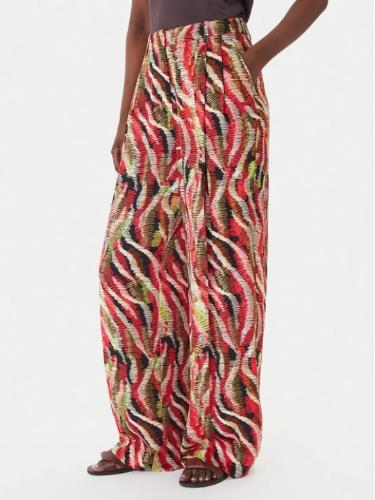 Obrázek produktu LOLA CASADEMUNT Kalhoty z materiálu MS2614027 Barevná Wide Leg