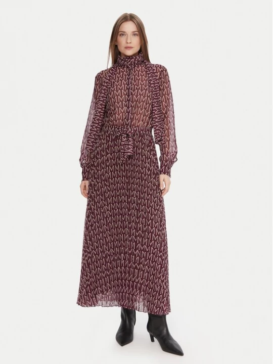 Obrázek produktu LOLA CASADEMUNT Každodenní šaty MF2516005 Bordó Regular Fit