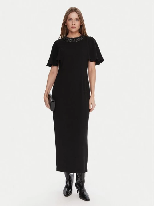 Obrázek produktu LOLA CASADEMUNT Koktejlové šaty MF2516012 Černá Regular Fit