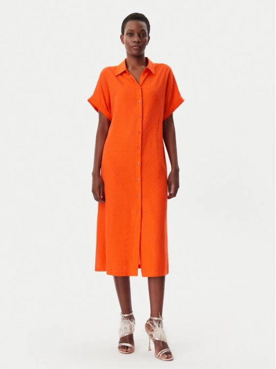 Obrázek produktu LOLA CASADEMUNT Košilové šaty LS2515015 Oranžová Regular Fit