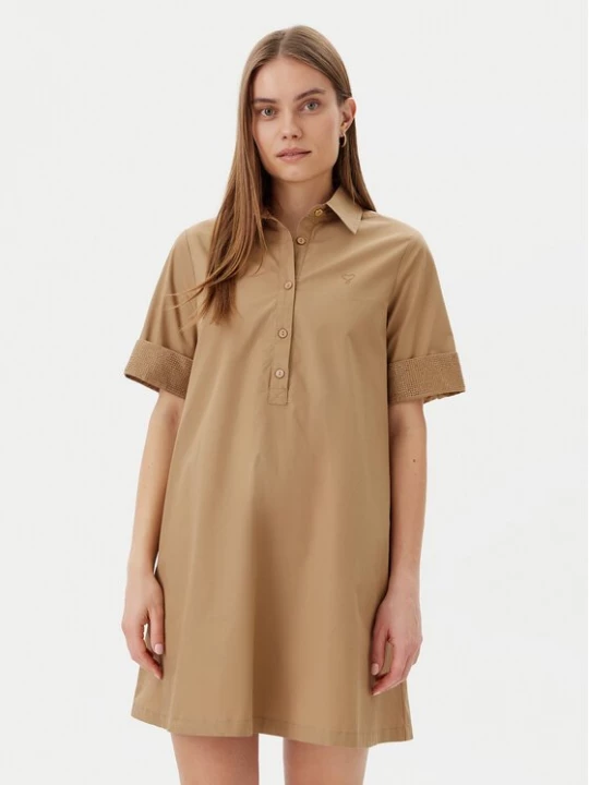 Obrázek produktu LOLA CASADEMUNT Košilové šaty LS2516065 Béžová Regular Fit