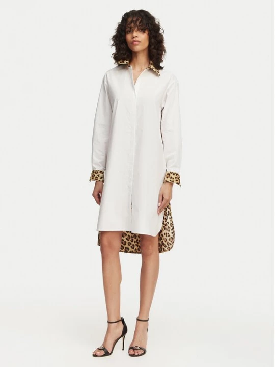 Obrázek produktu LOLA CASADEMUNT Košilové šaty LS2615118 Écru Loose Fit Krémová