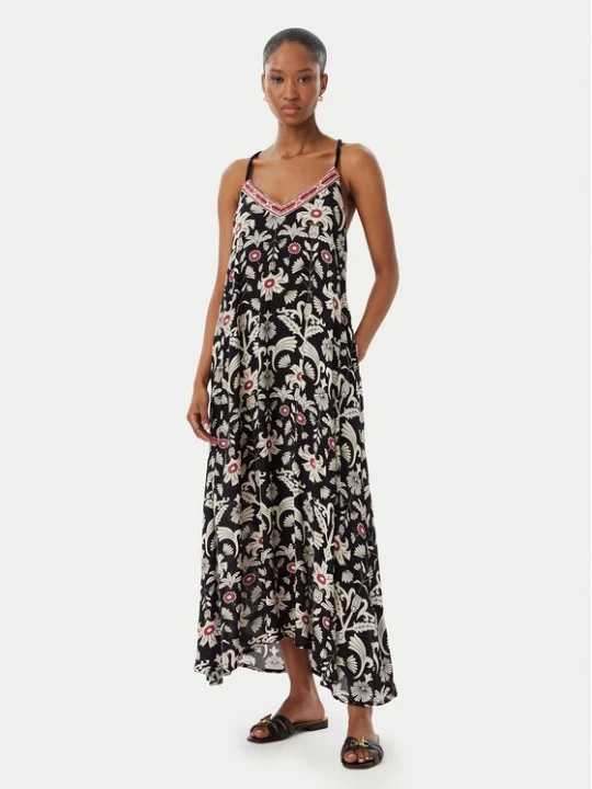 Obrázek produktu LOLA CASADEMUNT Letní šaty LS2616027 Černá Regular Fit