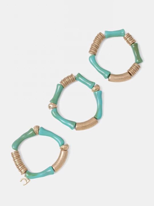 Obrázek produktu Lola Casademunt Náramky Lola Casademunt 3-pack zelená