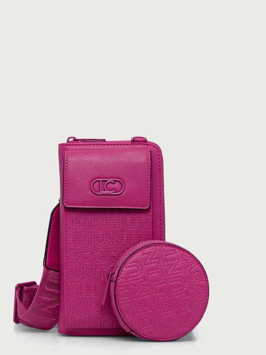 Obrázek produktu Lola Casademunt Peněženka dámská z imitace kůže růžová