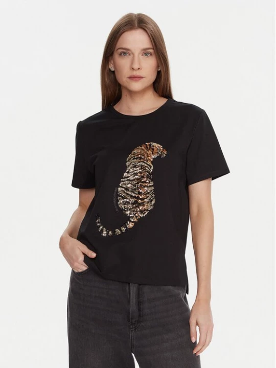 Obrázek produktu LOLA CASADEMUNT T-Shirt LF2515027 Černá Regular Fit