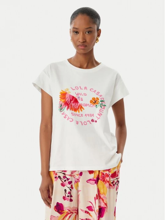 Obrázek produktu LOLA CASADEMUNT T-Shirt LS2615010 Bílá Regular Fit