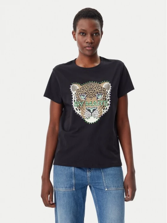 Obrázek produktu LOLA CASADEMUNT T-Shirt MS2515004 Černá Relaxed Fit