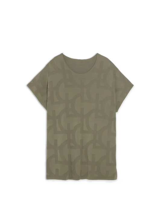 Obrázek produktu Lola Casademunt Tričko khaki / jablko