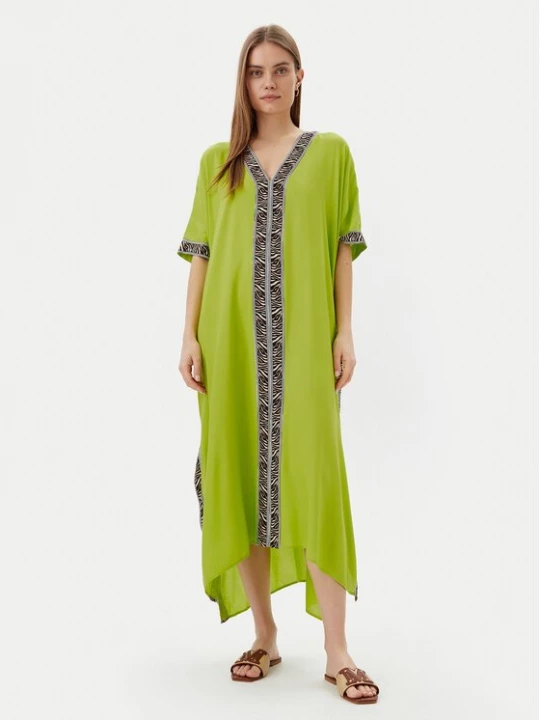 Obrázek produktu LOLA CASADEMUNT Tunika LS2516055 Zelená Relaxed Fit