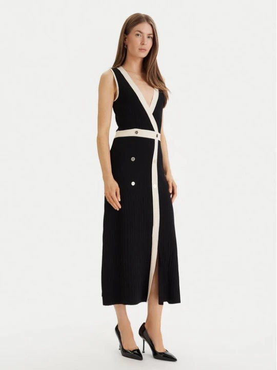 Obrázek produktu LOLA CASADEMUNT Úpletové šaty LS2616160 Černá Regular Fit