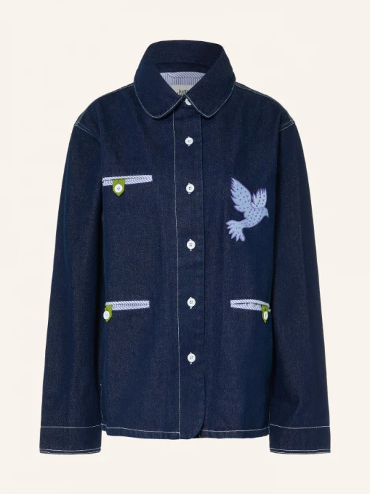 Obrázek produktu Lollys Laundry Džíny-Overshirt Eddall tmavě modrá