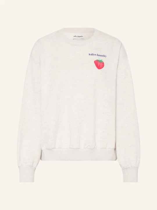 Obrázek produktu Lollys Laundry Mikina Sydneyll světle šedá / červená / tmavě modrá