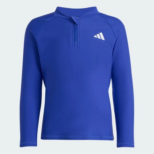 Obrázek produktu LONG SLEEVES ZIP RASHGUARD KIDS Adidas Semi Lucid Blue