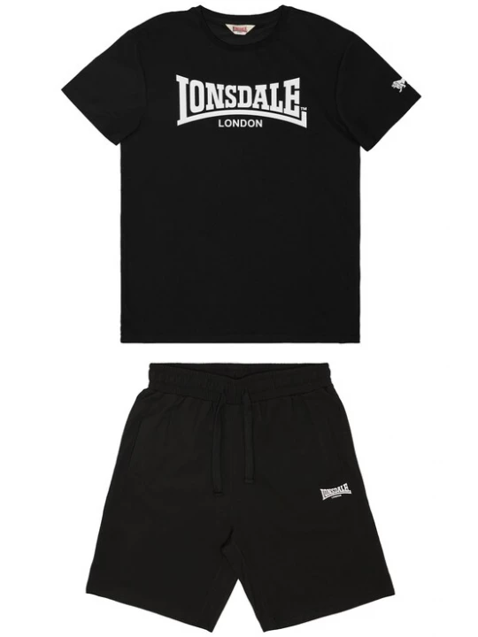 Obrázek produktu LONSDALE Joggingová souprava 'Dunstan' černá / bílá