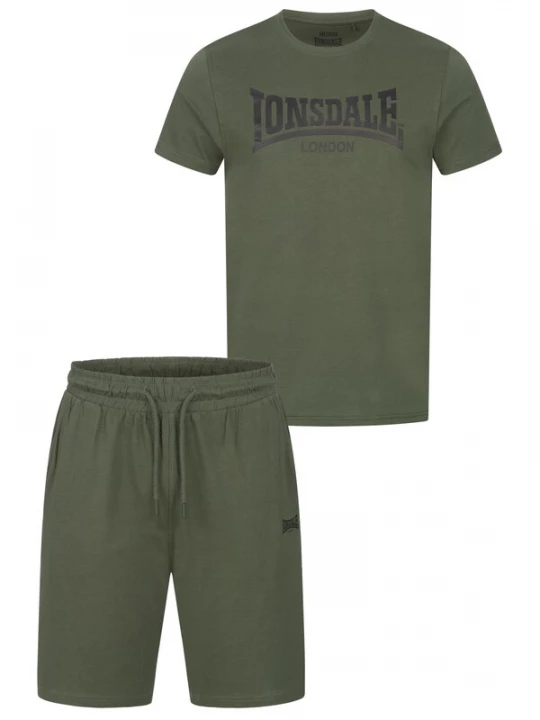 Obrázek produktu LONSDALE Joggingová souprava olivová / černá