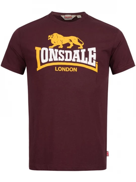 Obrázek produktu Lonsdale London Tričko 'Holmpton' žlutá / bordó / bílá
