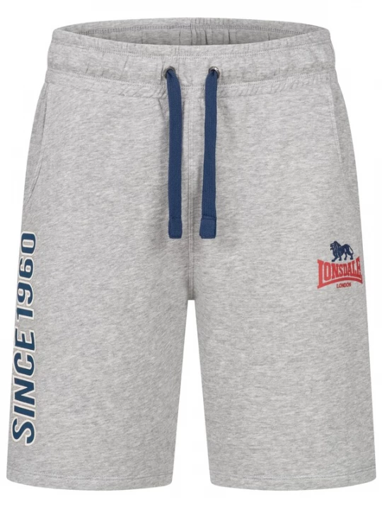 Obrázek produktu LONSDALE Sportovní kalhoty tmavě modrá / šedý melír / červená