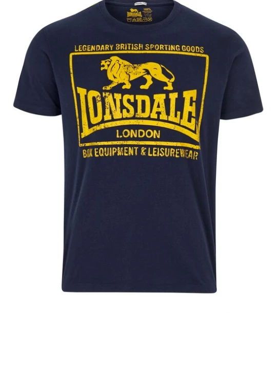 Obrázek produktu LONSDALE Tričko 'Hounslow'  noční modrá / zlatě žlutá