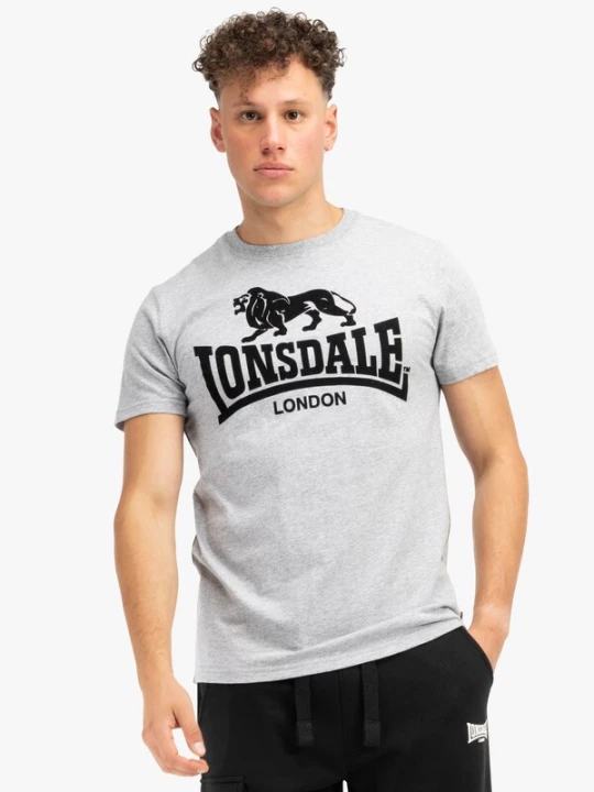 Obrázek produktu LONSDALE Tričko  šedá / černá