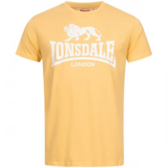 Obrázek produktu LONSDALE Tričko 'St. Erney'  pastelově žlutá / bílá