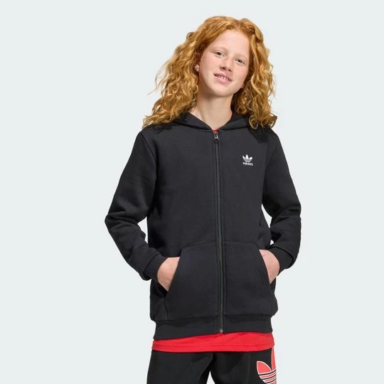 Obrázek produktu LOOSE FULL ZIP HOODIE FLEECE Adidas černá
