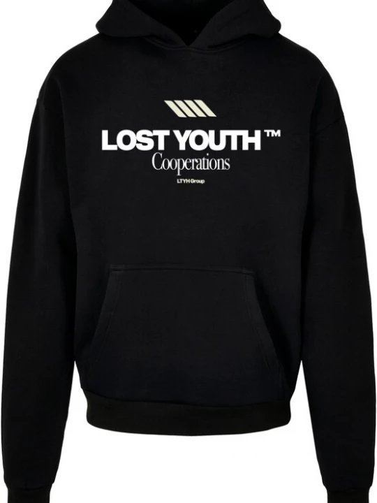 Obrázek produktu Lost Youth Mikina  černá / bílá
