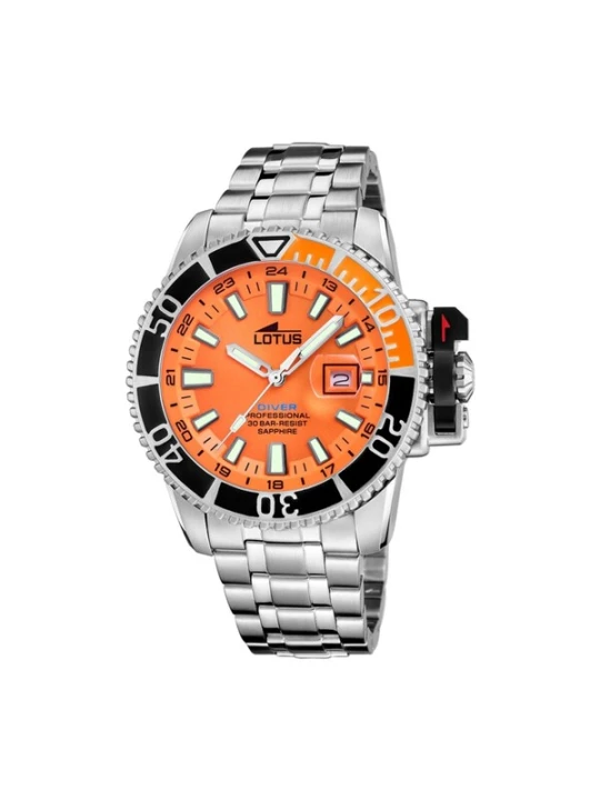 Obrázek produktu Lotus Analogové hodinky 'Date watch Diver' oranžová