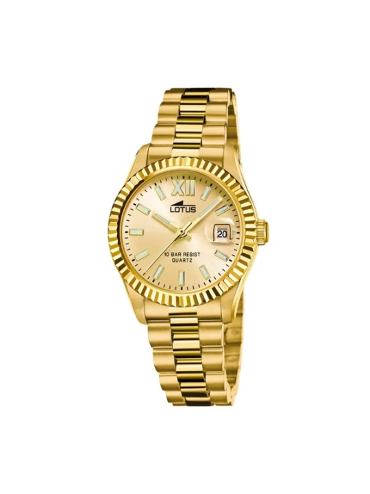 Obrázek produktu Lotus Analogové hodinky 'Date watch Freedom' zlatá