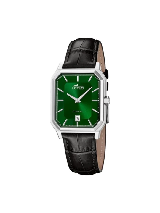 Obrázek produktu Lotus Analogové hodinky 'Date watch Square Series' zelená