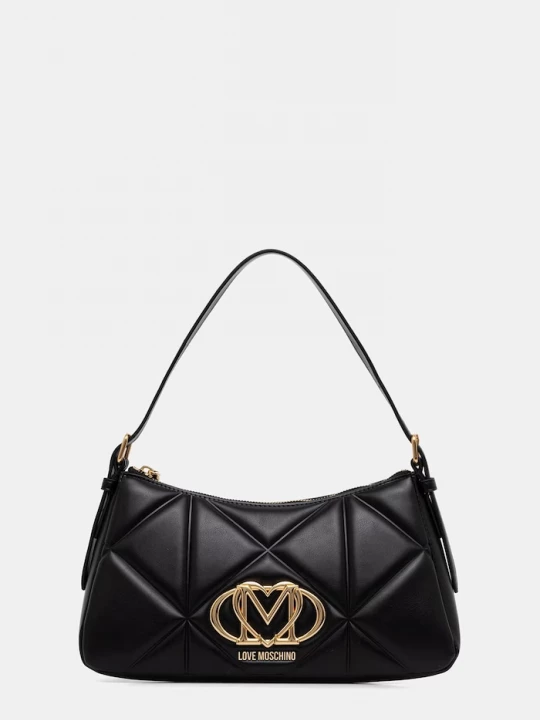 Obrázek produktu Love Moschino baguette kabelka dámská z imitace kůže černá