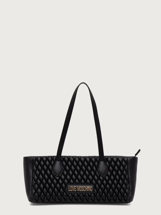 Obrázek produktu Love Moschino baguette kabelka dámská z imitace kůže černá