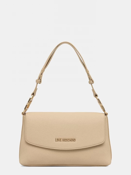 Obrázek produktu Love Moschino crossbody kabelka dámská z imitace kůže béžová
