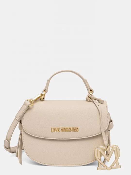 Obrázek produktu Love Moschino crossbody kabelka dámská z imitace kůže béžová