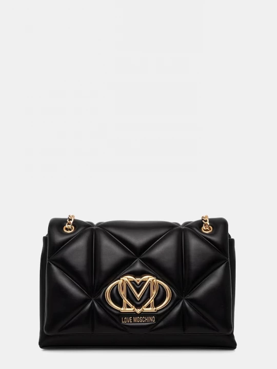 Obrázek produktu Love Moschino crossbody kabelka dámská z imitace kůže černá