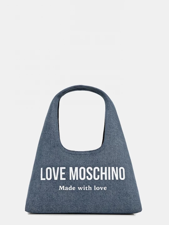 Obrázek produktu Love Moschino Džínová taška Love Moschino námořnická modř